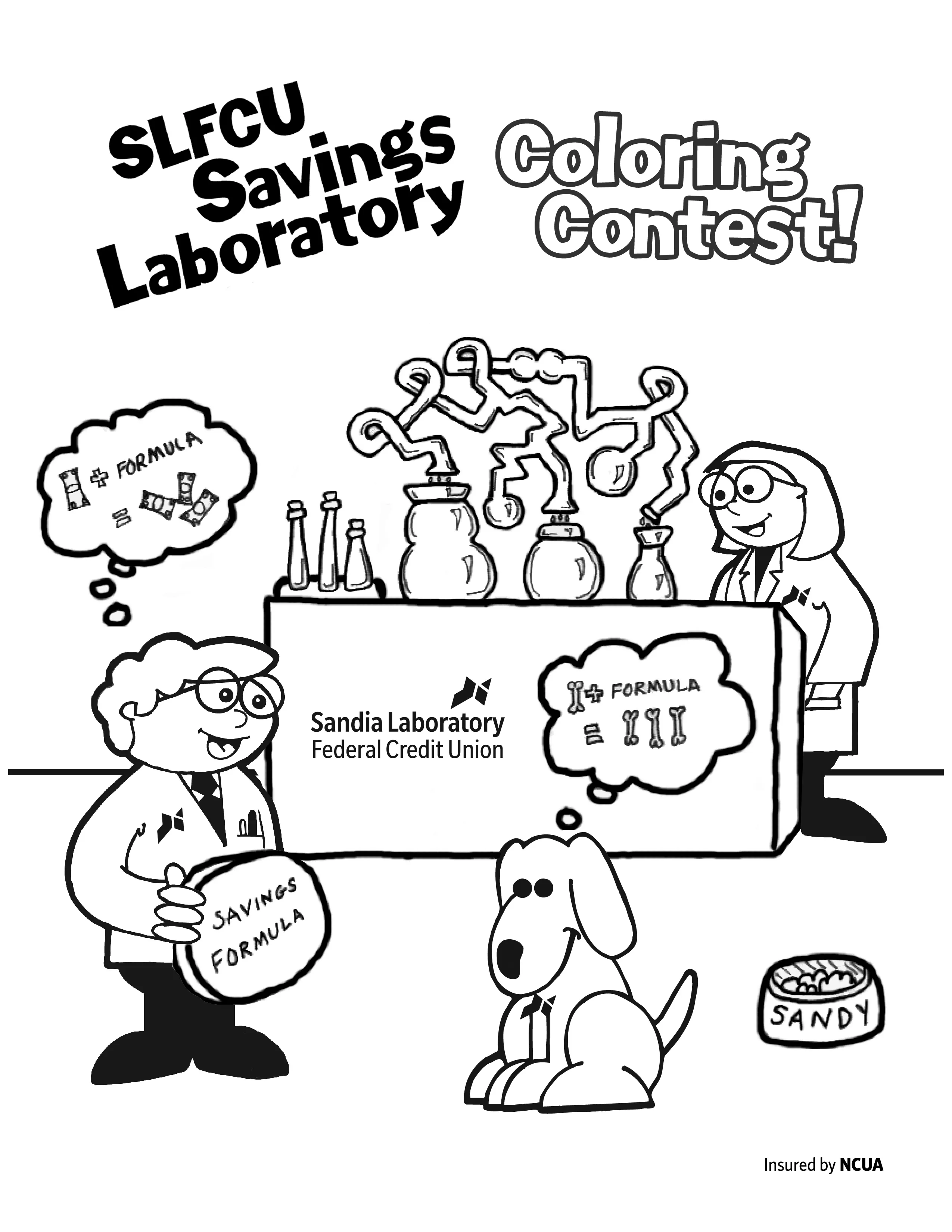 Sunward Savings Laboratory Coloring Contest